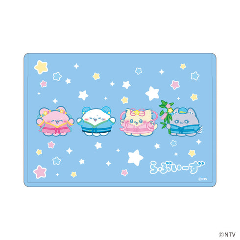 『らぶいーず』キャラクリアケース06/すもっぴ&ぴょんちー&にゃぽ&うるる(描き下ろしイラスト)