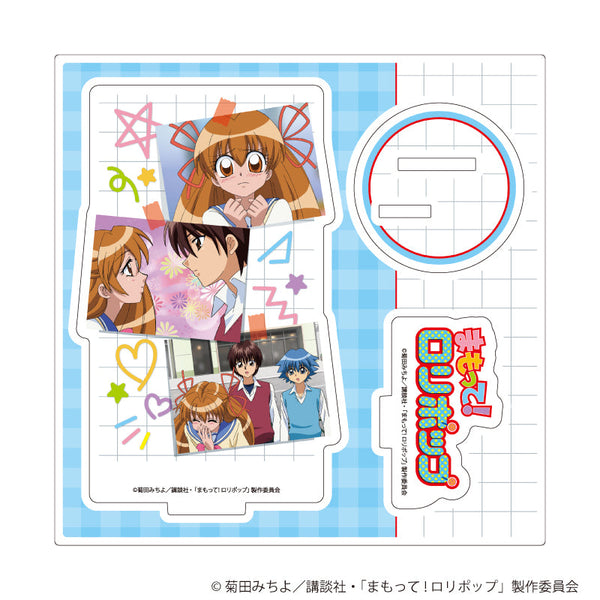 『まもって!ロリポップ』アクリルスタンドプレート02/ニナ&ゼロ&イチイB(場面写イラスト)