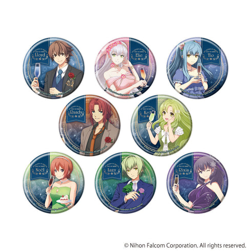 『英雄伝説 零の軌跡』缶バッジ01/コンプリートセット(全8種)(描き起こしイラスト)