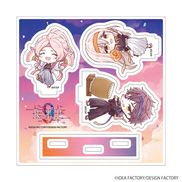 『9 R.I.P.』アクリルスタンドプレート09/幸麿&狐春&桃嘉 応援団ver.(グラフアートイラスト)