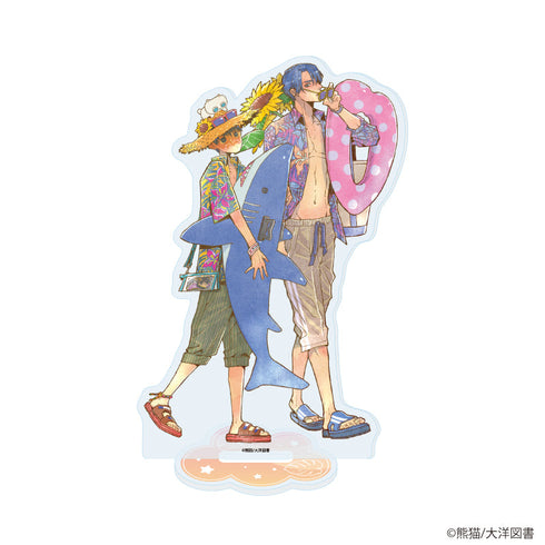 『熊猫先生』アクリルスタンド02/「社会人カップルのSummer Vacation」BLフェア(描き下ろしイラスト)