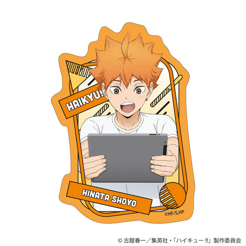 『ハイキュー!!』描き下ろしダイカットステッカー 振り返りタイムVer. 日向翔陽