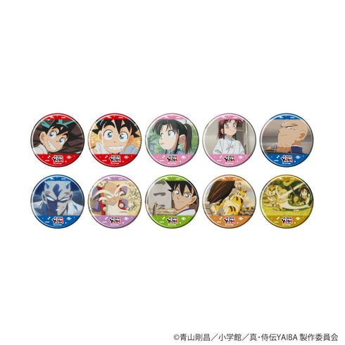 『真・侍伝YAIBA』缶バッジ01/BOX(全10種)(場面写イラスト)