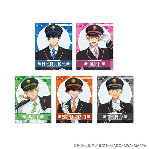 『忘却バッテリー』アクリルカード05/駅員風ver. コンプリートセット(全5種)(描き下ろしイラスト)