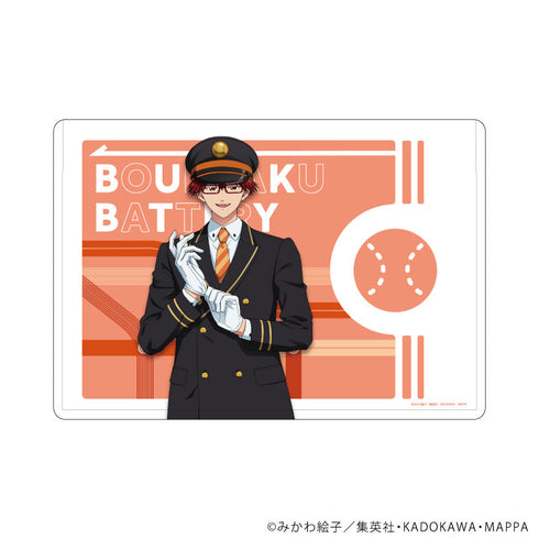 『忘却バッテリー』キャラクリアケース12/千早瞬平 駅員風ver.(描き下ろしイラスト)