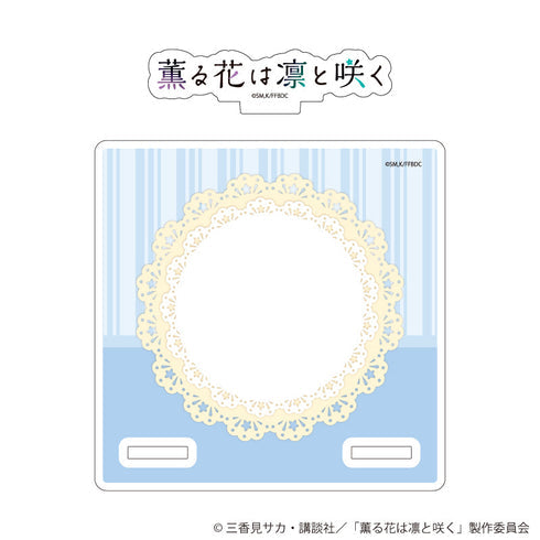 『薫る花は凛と咲く』アクリルコースタースタンド01/タイトルロゴ(グラフアートイラスト)【202608再販】