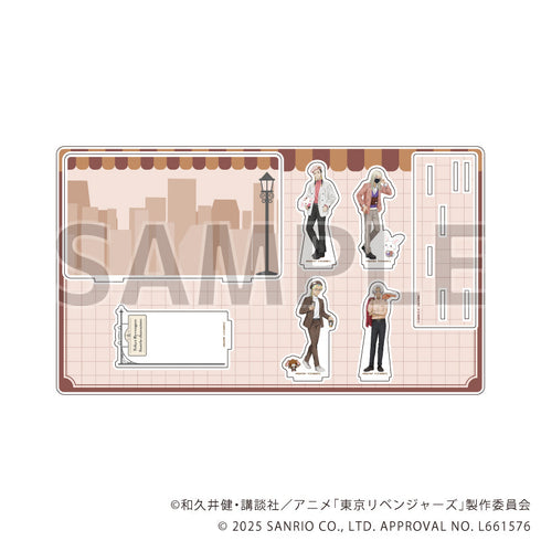 『東京リベンジャーズ×サンリオキャラクターズ』プレミアム アクリルジオラマプレート02/Bパターン(コラボイラスト)