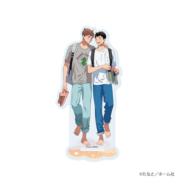 『たなと先生』アクリルスタンド01/「社会人カップルのSummer Vacation」BLフェア(描き下ろしイラスト)