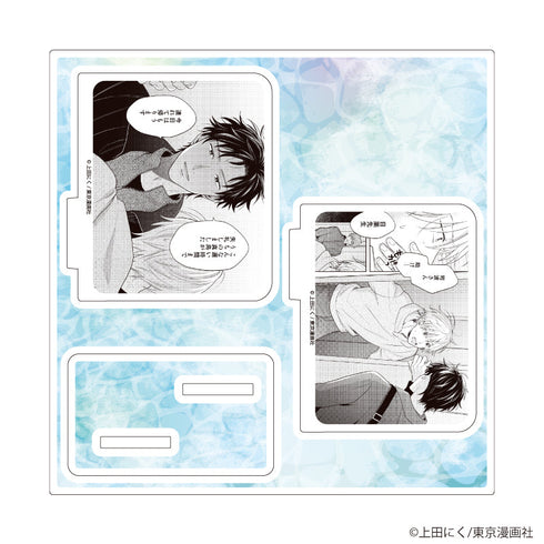 『上田にく先生』アクリルスタンドプレート01/「社会人カップルのSummer Vacation」BLフェア(公式イラスト)