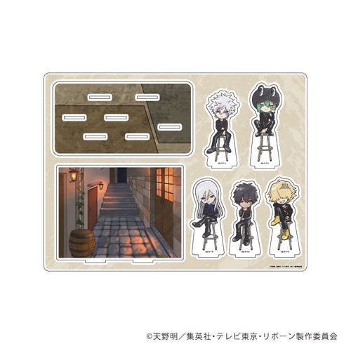 『家庭教師ヒットマンREBORN!』アクリルジオラマ02/集合デザイン(グラフアートイラスト)【202608再販】