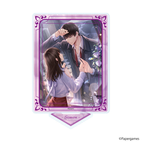 『恋とプロデューサー~EVOL×LOVE~』アクリルスタンド57/シモン・パラドックスの鏡(公式イラスト)