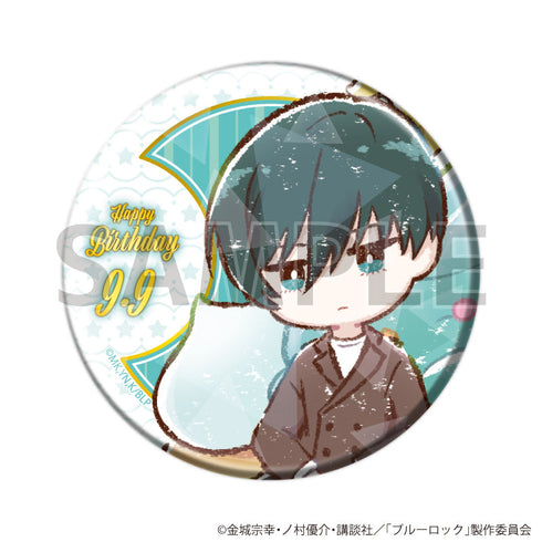 『ブルーロック』ホログラム缶バッジ(57mm)18/誕生日ver. 糸師 凛(グラフアートイラスト)