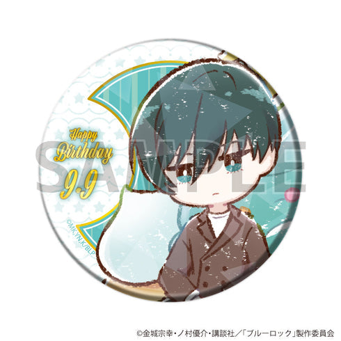 『ブルーロック』ホログラム缶バッジ(57mm)18/誕生日ver. 糸師 凛(グラフアートイラスト)【202609再販】