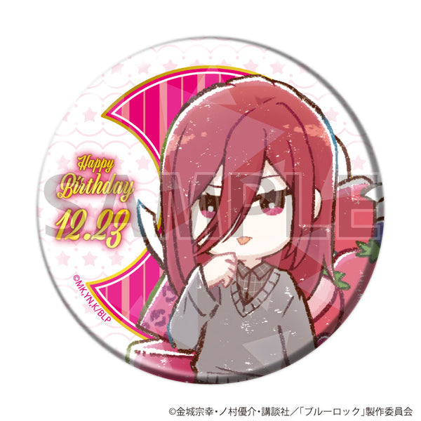 『ブルーロック』ホログラム缶バッジ(57mm)22/誕生日ver. 千切 豹馬(グラフアートイラスト)