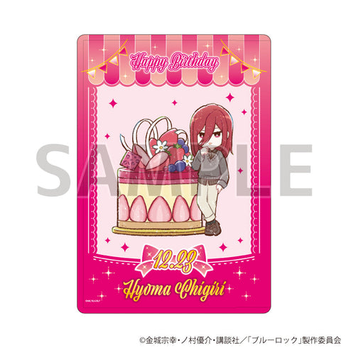 『ブルーロック』キャラクリアケース28/誕生日ver. 千切 豹馬(グラフアートイラスト)