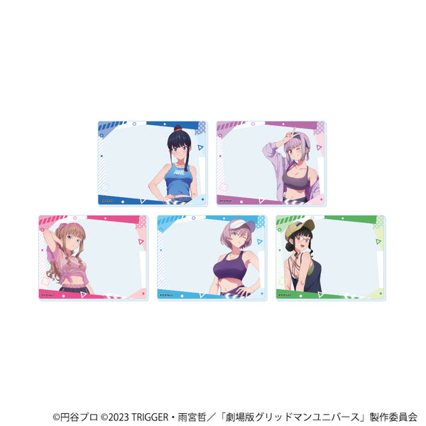 『グリッドマンユニバース』アクリルカード19/スポーツウェアver. コンプリートセット(全5種)(描き下ろしイラスト)