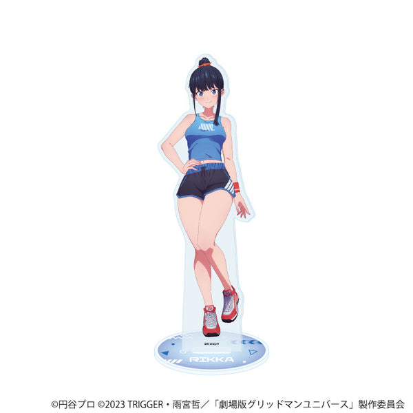 『グリッドマンユニバース』BIGアクリルスタンド01/宝多六花 スポーツウェアver.(描き下ろしイラスト)