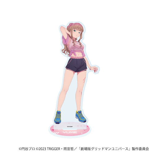 『グリッドマンユニバース』BIGアクリルスタンド03/南夢芽 スポーツウェアver.(描き下ろしイラスト)