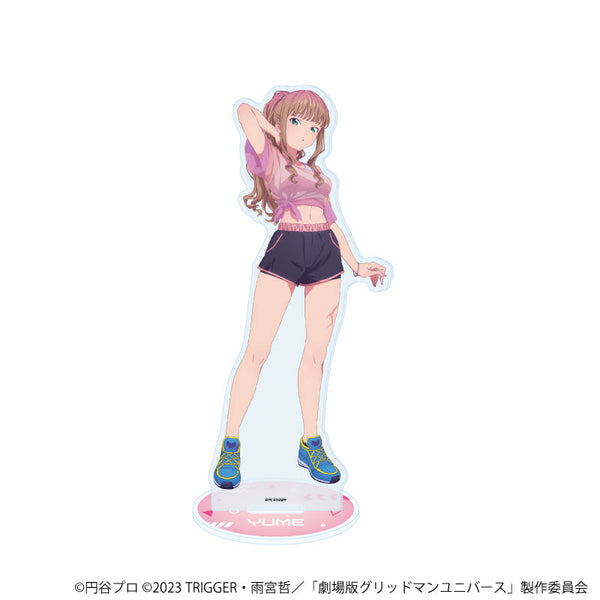『グリッドマンユニバース』BIGアクリルスタンド03/南夢芽 スポーツウェアver.(描き下ろしイラスト)