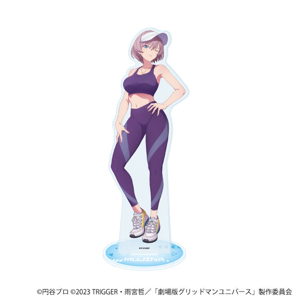 『グリッドマンユニバース』BIGアクリルスタンド04/ムジナ スポーツウェアver.(描き下ろしイラスト)