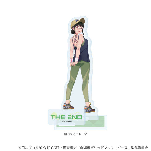『グリッドマンユニバース』アクリルスタンドプレート11/2代目 スポーツウェアver.(描き下ろしイラスト)