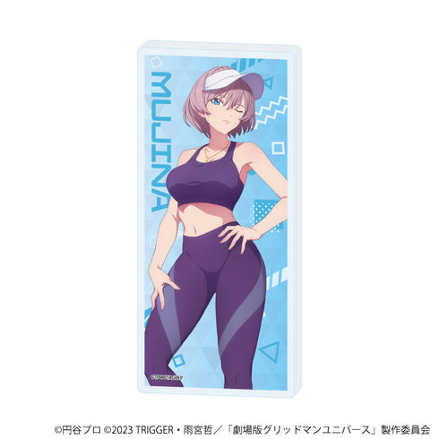 『グリッドマンユニバース』ミニアクリルブロック04/ムジナ スポーツウェアver.(描き下ろしイラスト)