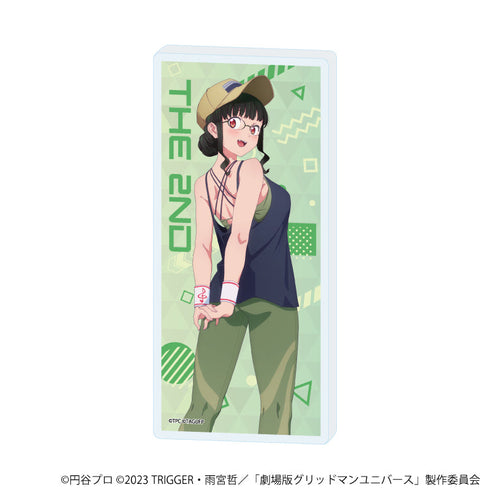 『グリッドマンユニバース』ミニアクリルブロック05/2代目 スポーツウェアver.(描き下ろしイラスト)