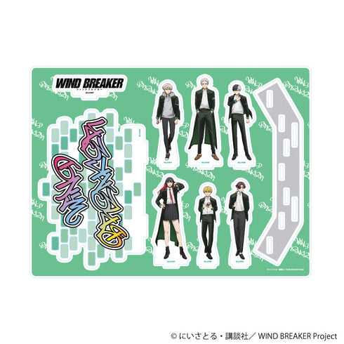 『WIND BREAKER』アクリルジオラマ01/集合デザイン(公式イラスト)【202609再販】