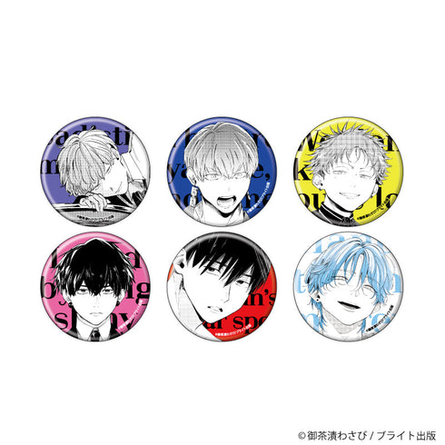 『御茶漬わさび 5th Anniversary』缶バッジ01/コンプリートセット(全6種)(公式イラスト)