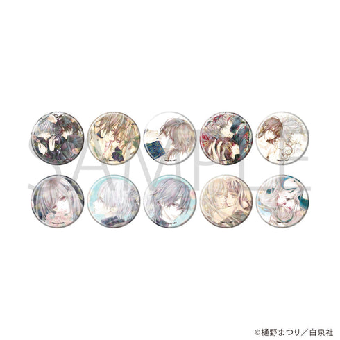 『ヴァンパイア騎士&ヴァンパイア騎士memories』ホログラム缶バッジ(57mm)01/コンプリートセット(全10種)