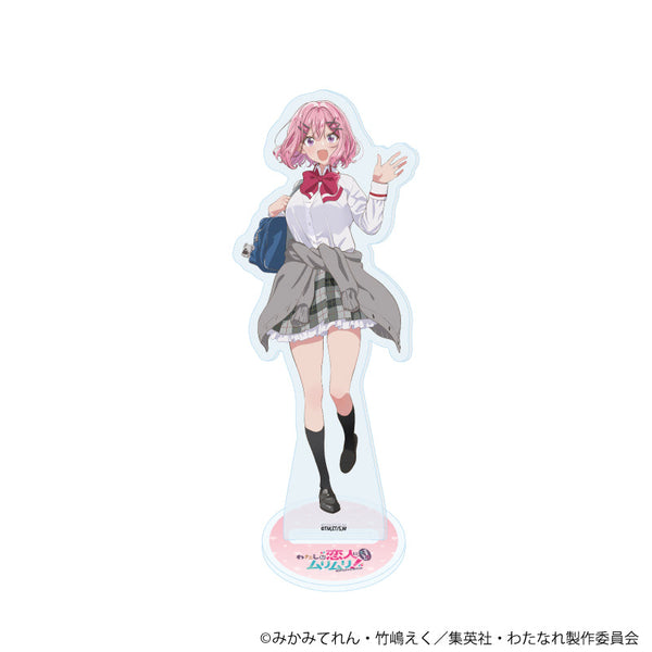 『わたしが恋人になれるわけないじゃん、ムリムリ!(※ムリじゃなかった!?)』アクリルスタンド01/甘織 れな子(公式イラスト)