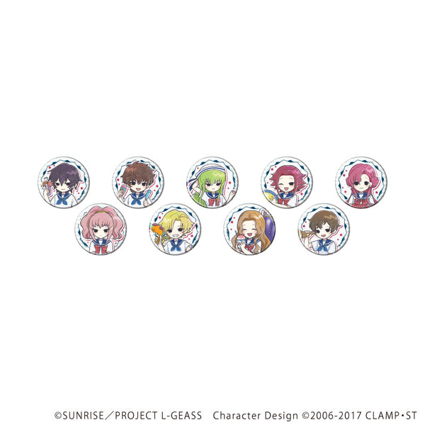 『コードギアス 反逆のルルーシュ』缶バッジ02/コンプリートセット(全9種)(グラフアートイラスト)