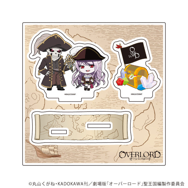 『オーバーロード』アクリルスタンドプレート02/アインズ&シャルティア トレジャーver.(ミニキャライラスト)