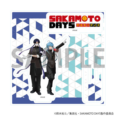 『SAKAMOTO DAYS』アクリルスタンドプレート06/赤尾晶&勢羽真冬 応援団ver.(描き下ろしイラスト)【202608再販】