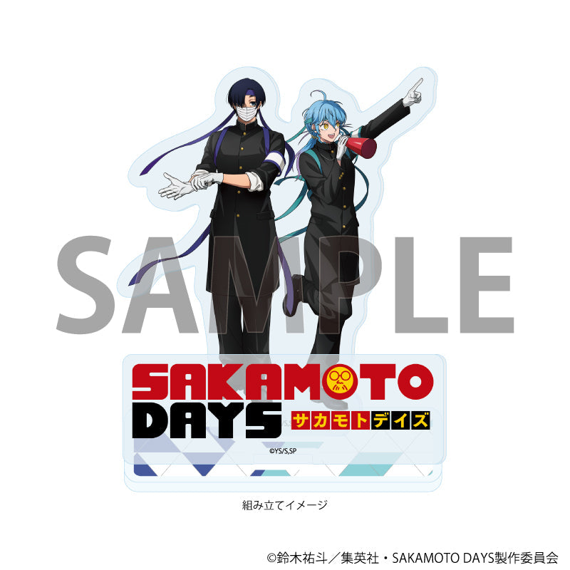 SAKAMOTO DAYS』アクリルスタンドプレート06/赤尾晶&勢羽真冬 応援団