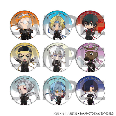 『SAKAMOTO DAYS』缶バッジ21/応援団ver. ブラインド(全9種)(ミニキャライラスト)【BOX】【202608再販】