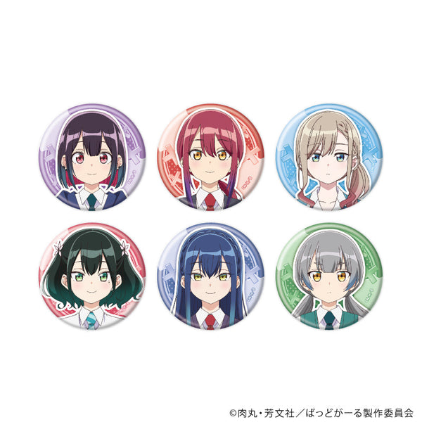 『ばっどがーる』缶バッジ01/BOX(全6種)(公式イラスト)
