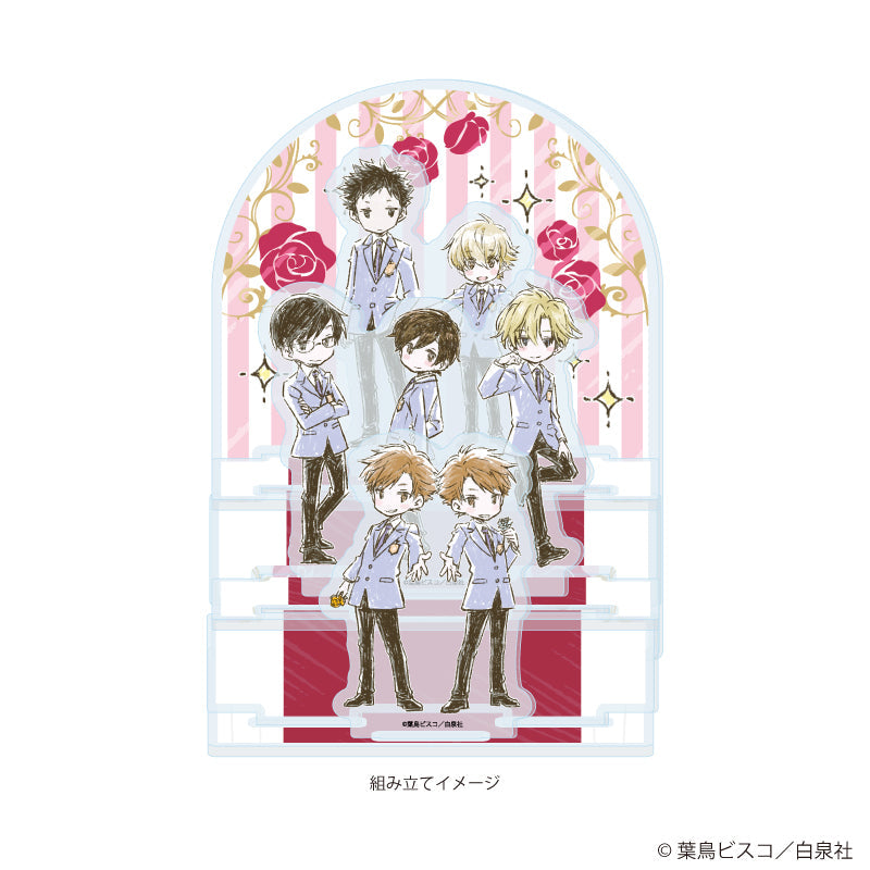 桜蘭高校ホスト部』アクリルジオラマ01/集合デザイン 制服ver