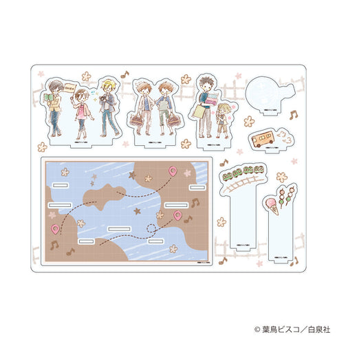 『桜蘭高校ホスト部』アクリルジオラマ02/集合デザイン 旅ver.