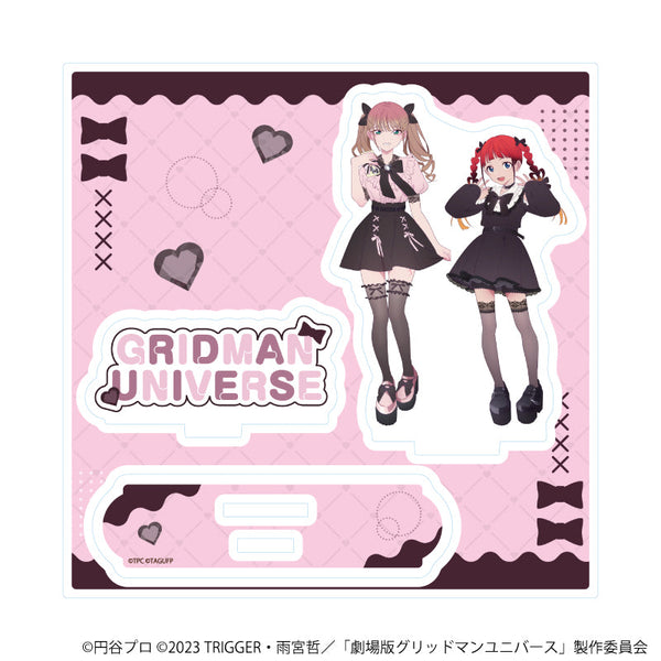 『グリッドマンユニバース』アクリルスタンドプレート15/南夢芽&飛鳥川ちせ ダークガーリーファッションver.(描き下ろしイラスト)