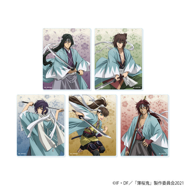 『薄桜鬼』アクリルカード01/コンプリートセット(全5種)(描き下ろしイラスト)