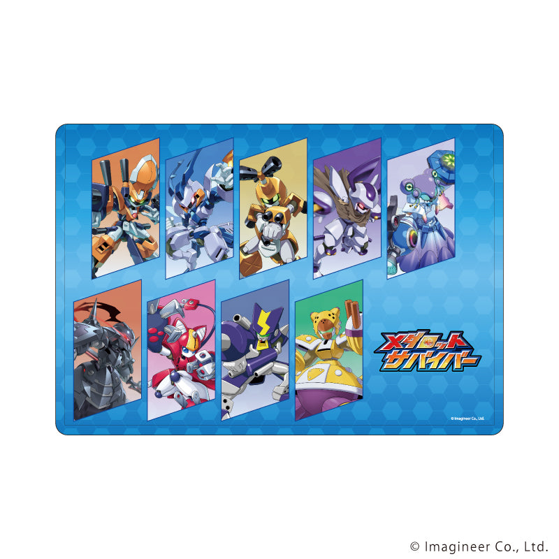 メダロットサバイバー』キャラクリアケース01/コマ割りデザイン