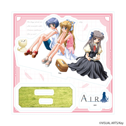 『AIR』アクリルスタンドプレート05/神尾観鈴&霧島佳乃&遠野美凪(公式イラスト)