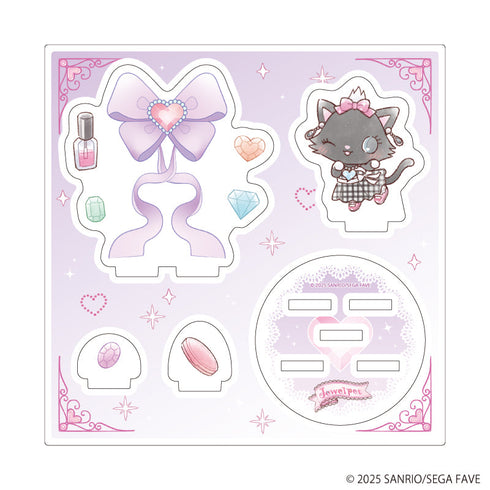 『ジュエルペット』アクリルスタンドプレート 04/ダイアナ(グラフアートイラスト)