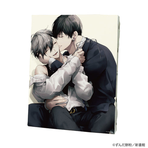 『2ndバージンのじょうずな捨て方』キャンバスボード01/佐伯慧&相羽智秋(公式イラスト)