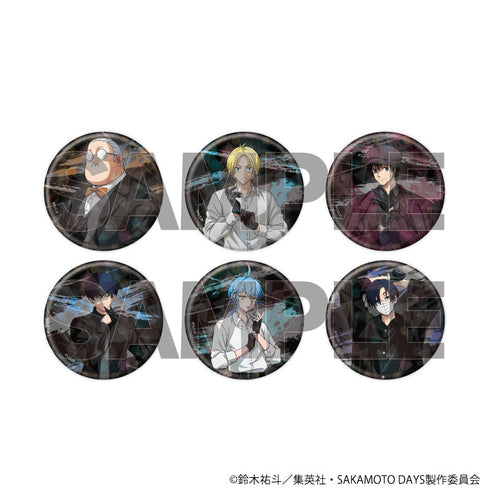 『SAKAMOTO DAYS』ホログラム缶バッジ(57mm)24/革手袋ver. ブラインド(全6種)(描き下ろしイラスト)【BOX】【202609再販】