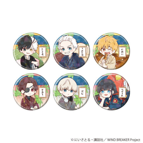 『WIND BREAKER』ホログラム缶バッジ(65mm)01/和菓子ver. ブラインド(全6種)(グラフアートイラスト)【BOX】【202608再販】