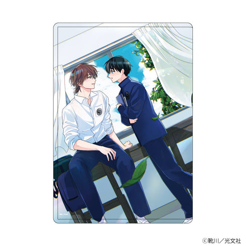 『秘匿のΩは運命を殺す』キャラクリアケース01/集合デザイン(公式イラスト)