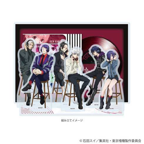『東京喰種』アクリルジオラマ02/集合デザイン(描き下ろしイラスト)【202608再販】