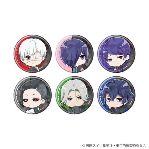 『東京喰種』ホログラム缶バッジ(57mm)04/ブラインド(全6種)(ミニキャライラスト)【BOX】【202608再販】